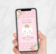 KIT IMPRIMIBLE GATITA ROSA - tienda online
