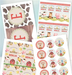 Imagen de KIT IMPRIMIBLE ANIMALES DE LA GRANJA