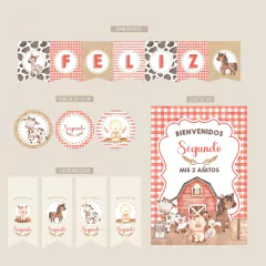 Imagen de KIT IMPRIMIBLE GRANJA 1