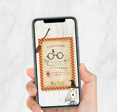 INVITACION DIGITAL HARRY POTTER