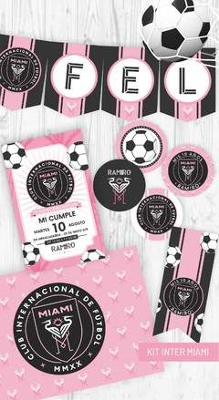 KIT IMPRIMIBLE INTER MIAMI