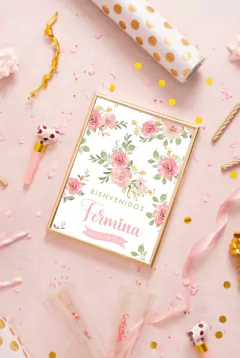 KIT IMPRIMIBLE FLORES ROSAS - Decodreams