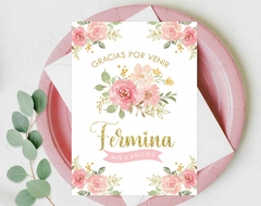 Imagen de KIT IMPRIMIBLE FLORES ROSAS