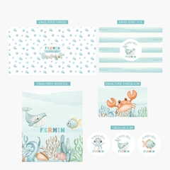 KIT IMPRIMIBLE FONDO DEL MAR - Decodreams