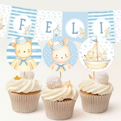 KIT IMPRESO ANIMALES MARINEROS - comprar online