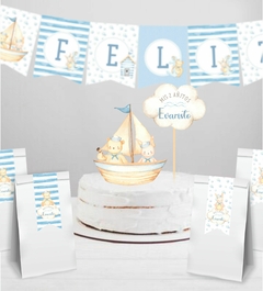 KIT IMPRIMIBLE ANIMALES MARINEROS - tienda online