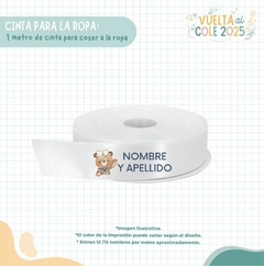 CINTA MODELO OSITO MARINERO - comprar online