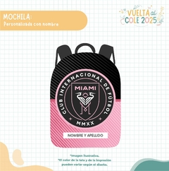 MOCHILA ESCOLAR - MODELO INTER MIAMI - comprar online