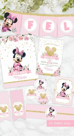 KIT IMPRESO MINNIE ROSA