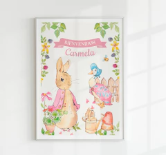 KIT IMPRESO PETER RABBIT ROSA - tienda online