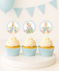 KIT IMPRIMIBLE PETER RABBIT CELESTE en internet