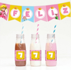 KIT IMPRIMIBLE PRINCESA PEACH - Decodreams