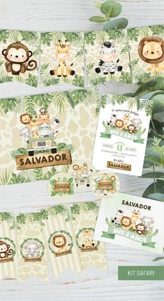 KIT IMPRESO SAFARI