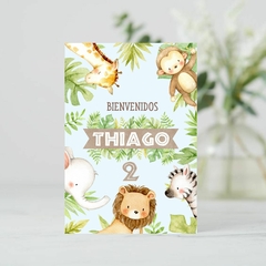 Imagen de KIT IMPRIMIBLE ANIMALITOS DE LA SELVA