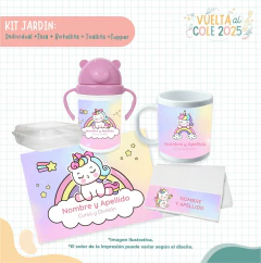 KIT JARDIN - MODELO UNICORNIO KAWAII - comprar online