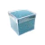 pote glitter azul