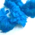 boa de pluma de ganso azul turquesa