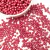 Pérola Inteira 4mm plástica vermelho