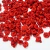 Flor de rococó vermelho