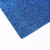 Lonita azul glitter com textura brilhante e tamanho 24x40cm para bordados e artesanato