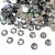 Chaton redondo com furo 10mm prata 1.000 unidades