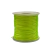 Cordão de seda 1mm Verde Neon 50 metros