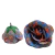 Aplique Flor de Chita 90mm com cores vibrantes e detalhes florais