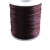 Cordão de seda 1mm café