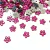 Chaton flor 8mm pink 2.000 unidades