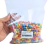 Pacote de contas jujuba 12x9mm, 500g, coloridas