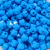 miçanga quadrada 10x10mm cubinho acrílico azul