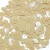 Paetê 8mm Redondo creme