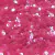 Paetê 4mm transparente pink