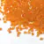 Vidrilho transparente laranja ab