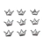Aplicação para tiaras