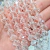 Rondela de cristal transparente de 10mm em um fio, mostrando 60 peças 