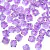 Cubinho acrílico 6x6 roxo