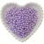 Pérola abs 6mm lilas