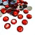 Chaton redondo com furo vermelho 250g