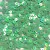 Paete 4mm leitoso verde médio ab
