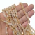 Rondela de cristal 6mm bege mesclado
