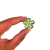 Flor plástico com furo no meio