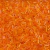 Canutilho transparente laranja