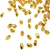 Botão Spike 2 ABS 9mm Dourado 100g