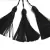 Tassel 50 unidades preto
