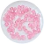 quadrado passante 10x10mm cubinho acrílico rosa