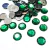 Chaton redondo com furo verde 250g