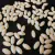 Conta cravejada 8x18mm creme