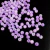 Bolas de resina mescladas em tons de roxo, com diâmetro de 6mm