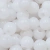 Bola lisa 12mm leitosa branco opal